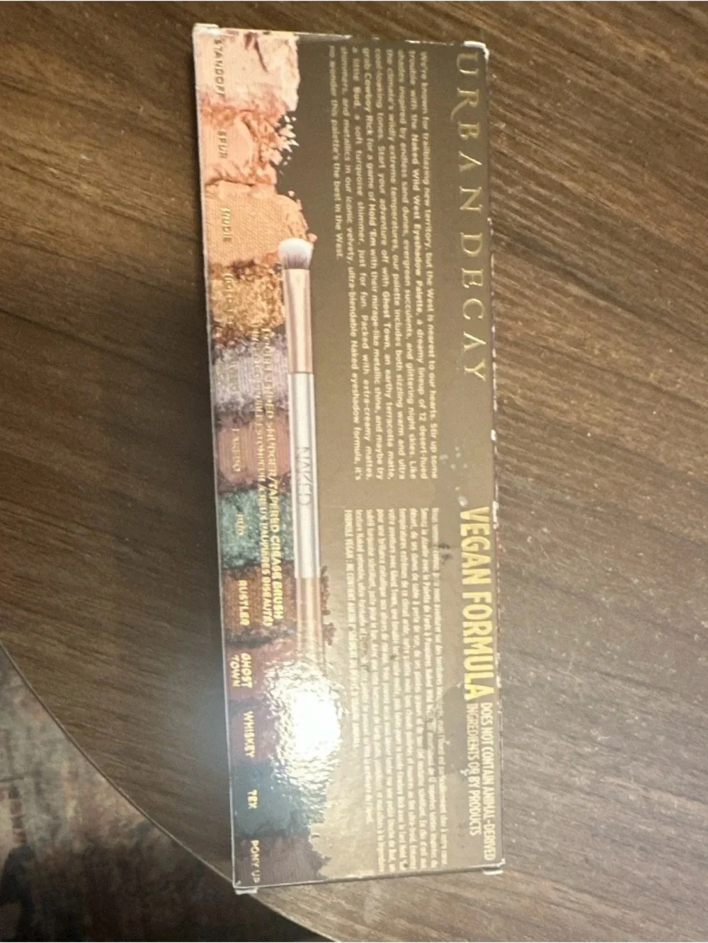 Eyeshadow Palette - Iridescent Gold and Pink Snakeprint Design